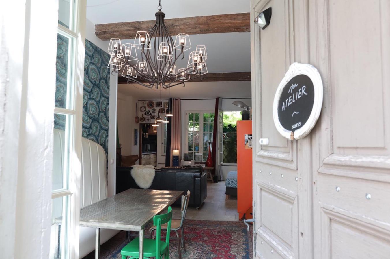 Atelier Des Glycines, Troyes Bouchon De Champagne, Sublime Site Patrimonial Appartement Buitenkant foto