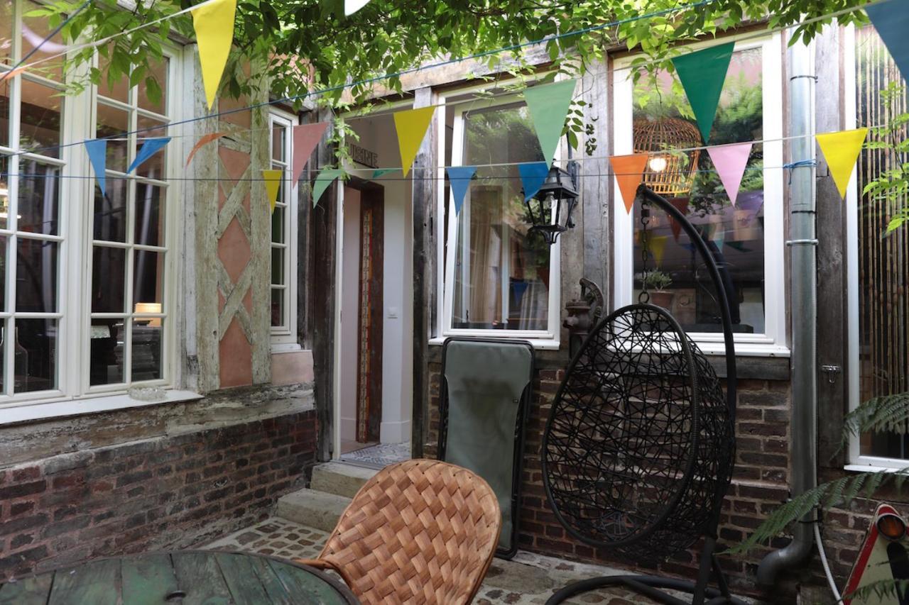 Atelier Des Glycines, Troyes Bouchon De Champagne, Sublime Site Patrimonial Appartement Buitenkant foto