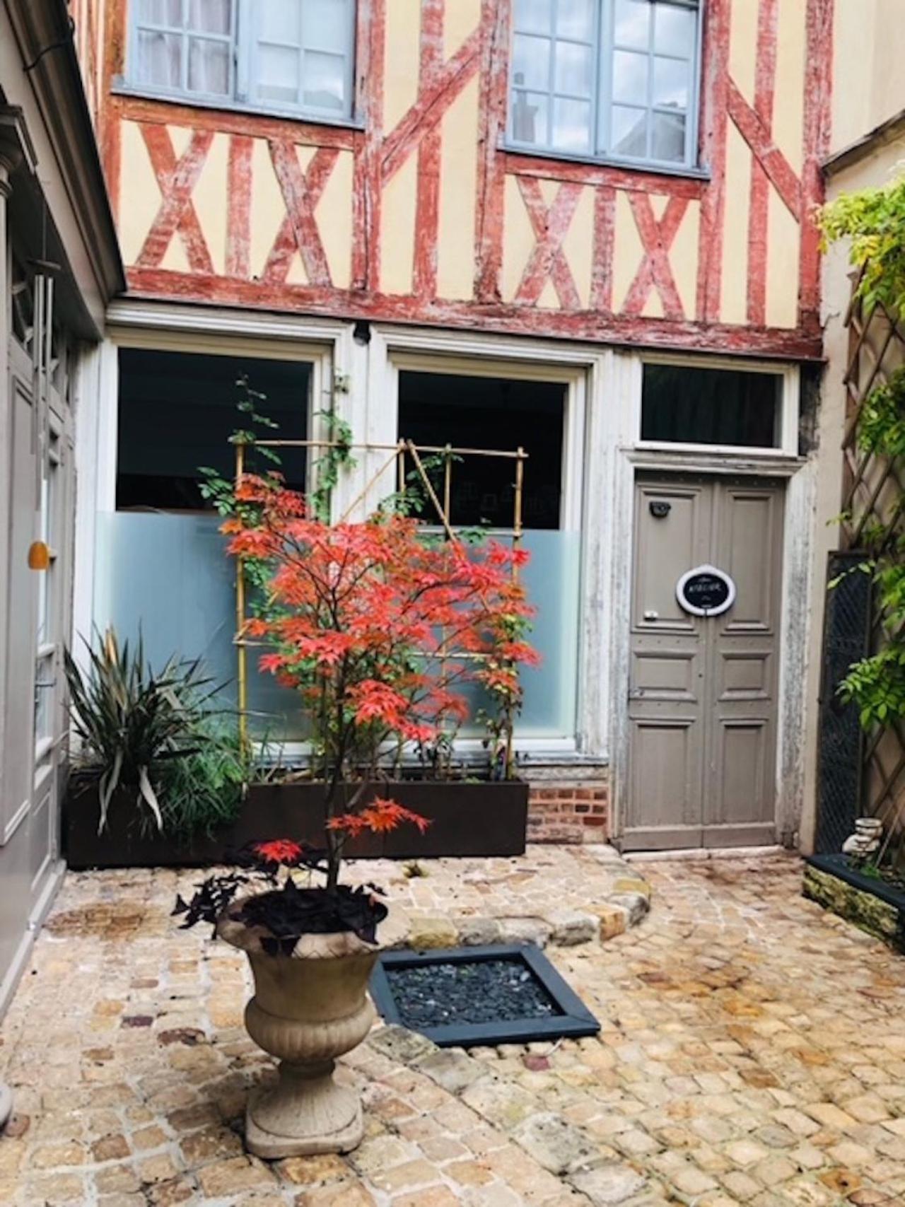 Atelier Des Glycines, Troyes Bouchon De Champagne, Sublime Site Patrimonial Appartement Buitenkant foto